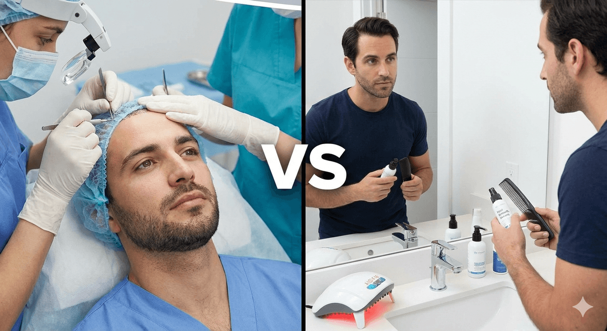 Hair Transplant vs Other Treatments